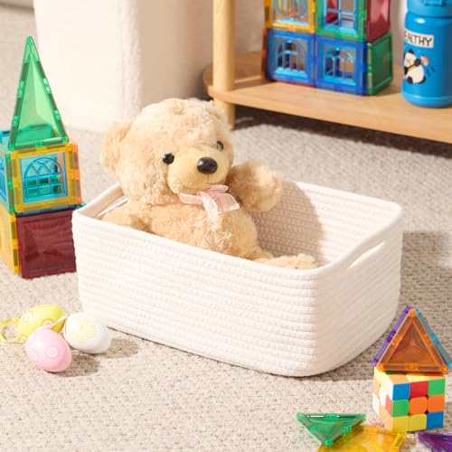 Small Storage Baskets for Organizing (3 Count)