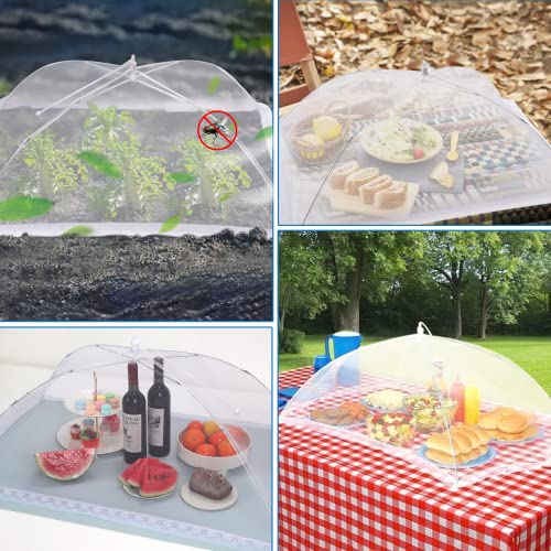 Extra Large Mesh Food Cover 4 Pcs Pop up Net