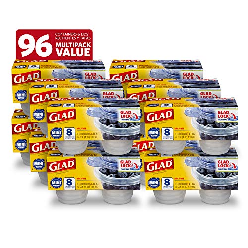 GladWare Mini Round Food Storage Containers (96 Count)