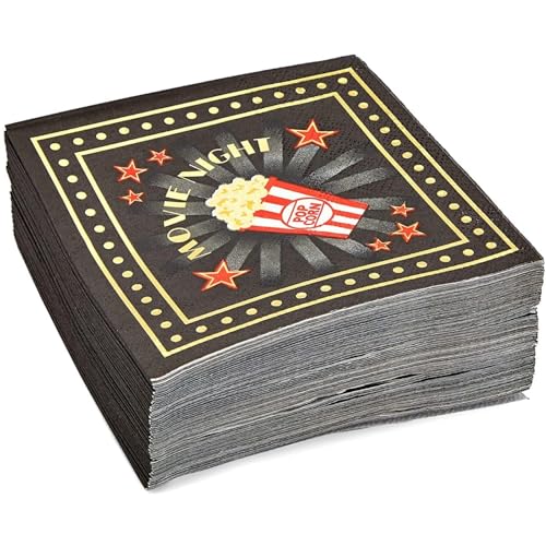Movie Night Napkins (50 Count)