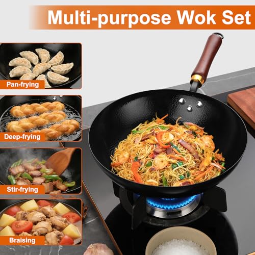 Carbon Steel Wok Pan