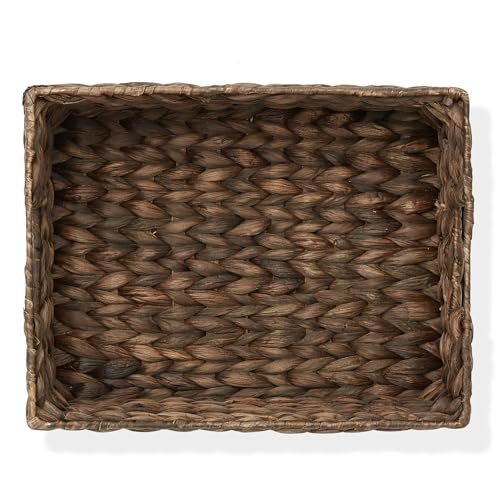 Set of 4 Water Hyacinth Pantry Baskets (4 Count)