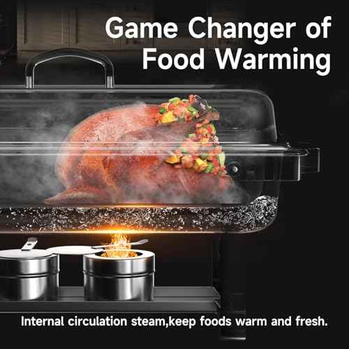 Chafing Dishes for Buffet 4 Pack (4 Count)