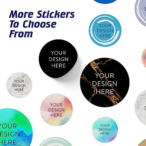 Custom Vinyl Stickers Your Image (100 Count)