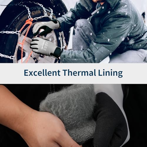 Waterproof Winter Gloves for Men & Women (3 Count)