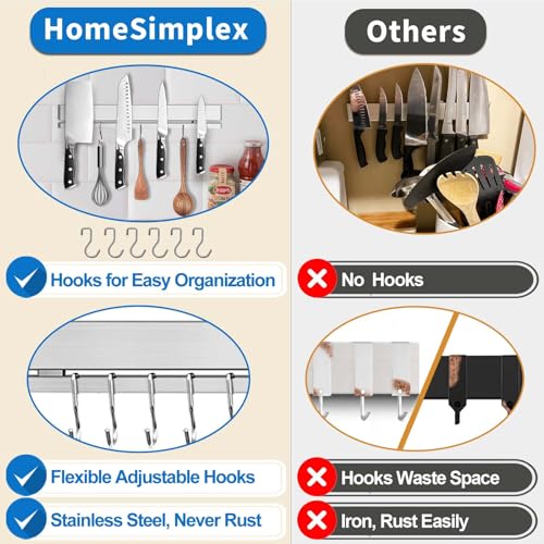 17 Inch Magnetic Knife Holder for Wall