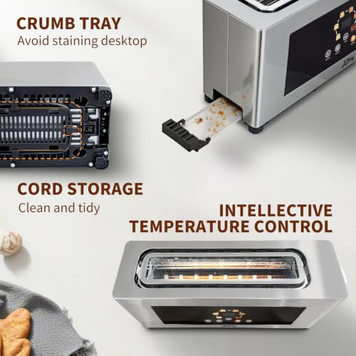 2 Slice Toaster with Touchscreen