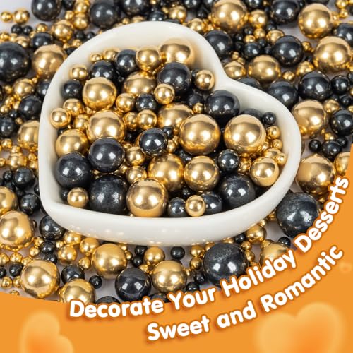 Edible Pearl Sprinkles for Cake Decorating (4.6 Ounce)