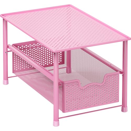 Stackable Under Sink Sliding Basket Drawer