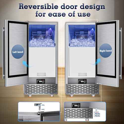 Under Counter Commercial Ice Maker 100LBS