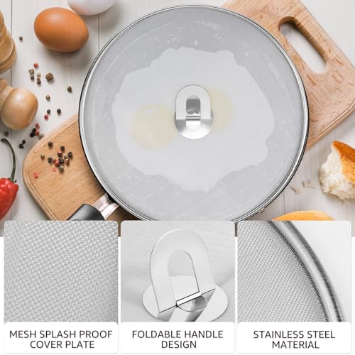 3PCS Stainless Steel Splatter Guard (3 Count)