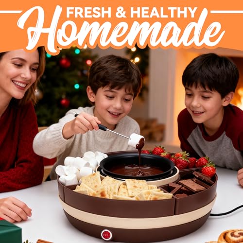 Cheese & Chocolate Fondue Machine