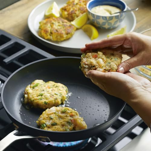 Hard Anodized Induction Nonstick Frying Pan Set