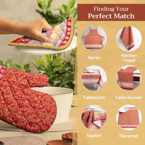 Maison d'Hermine Oven Gloves 100% Cotton Oven Mitt