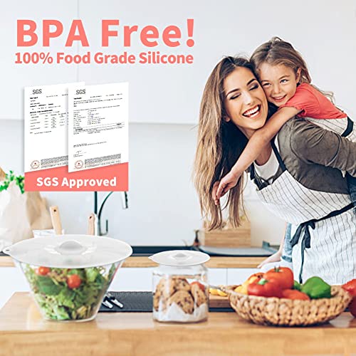 Silicone Lids for Food Storage (5 个)