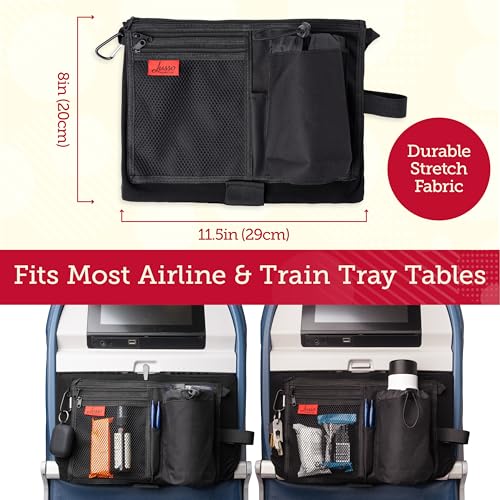 Airplane Tray Table Cover with Pocket Storage