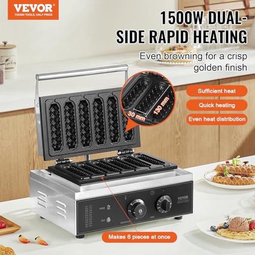 Commercial Waffle Stick Maker