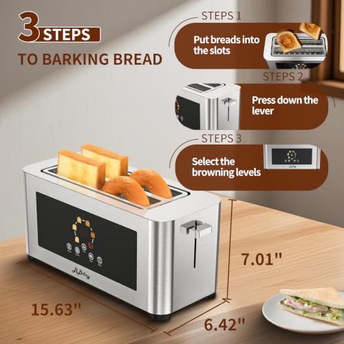 4 Slice Toaster with Touchscreen