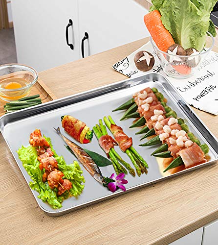 Stainless Steel Baking Sheet with Rack Set for Cookie