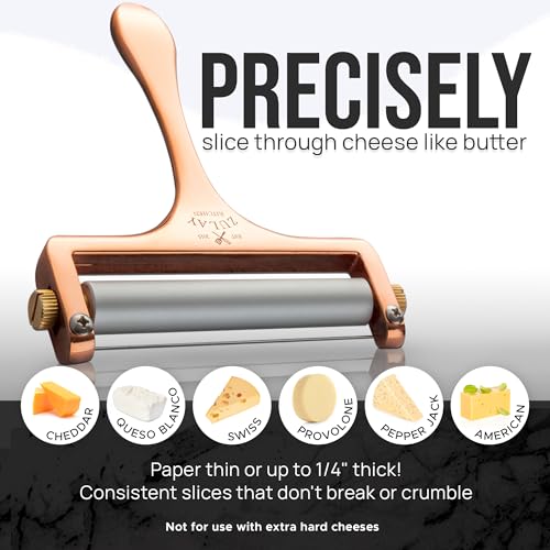 Zulay Adjustable Cheese Slicer