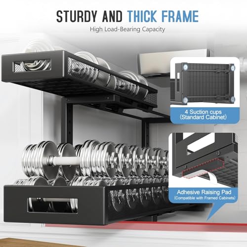 2 Pack 20.47IN Depth Under Sink Storage Organizer (2 Count)
