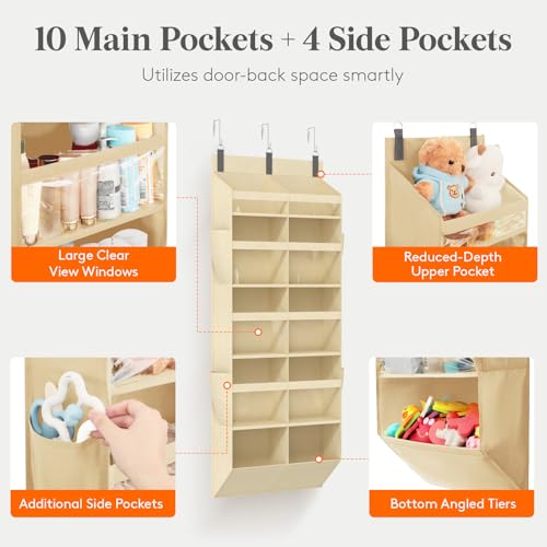 1 Pack Over the Door Organizer