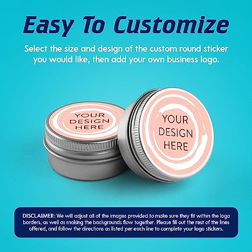 100 Custom Vinyl Stickers (100 Count)