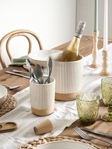 Ceramic Kitchen Utensil Holder Set of 2 (2 Count)