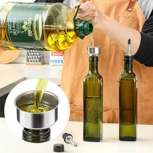 17oz Glass Olive Oil Bottle Dispenser