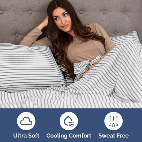 Short Queen Size 4 Piece Bed Sheet Set