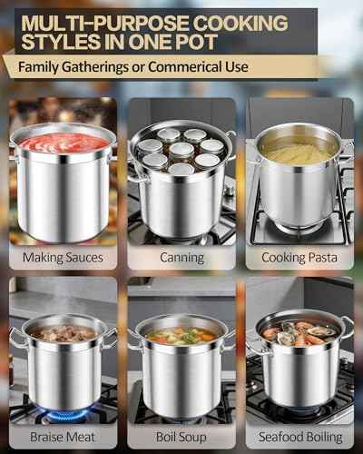 Commercial Grade Large Stock Pots