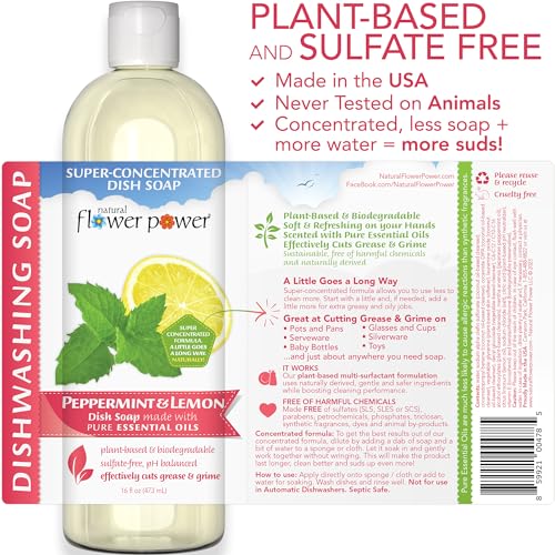 Plant Derived Dish Soap (48 Fl Oz)