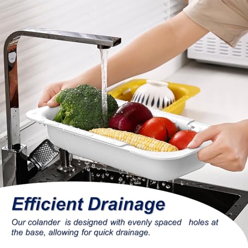 Extendable Sink Colander Strainer Basket