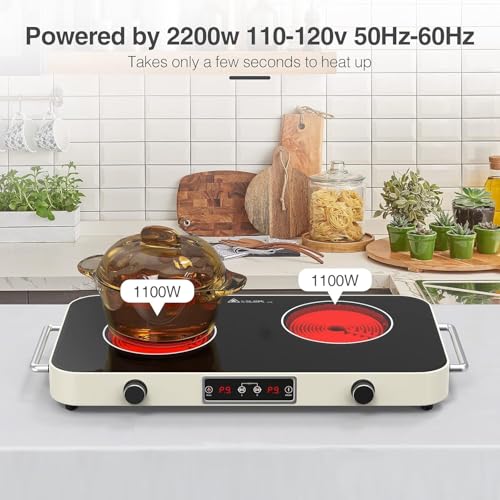 2 Burner Electric Cooktop