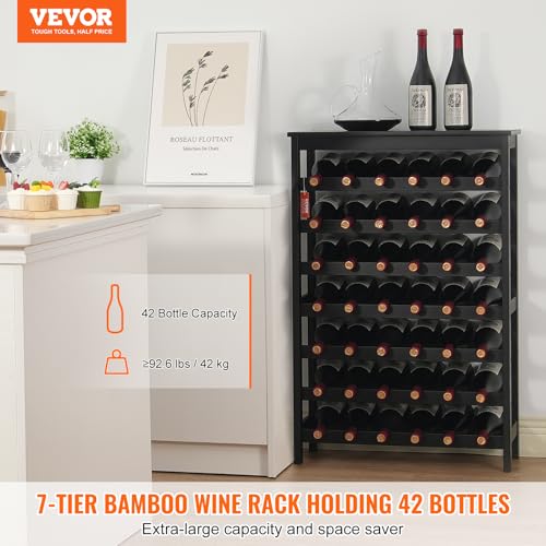 42 Bottle Modular Wine Rack