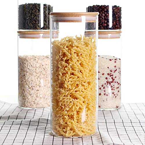 Stackable Kitchen Canisters Set (5 Count)
