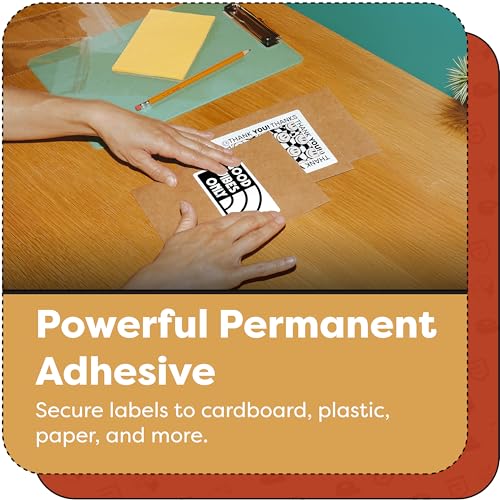 2" X 1” Direct Thermal Printer Labels (24 Count)