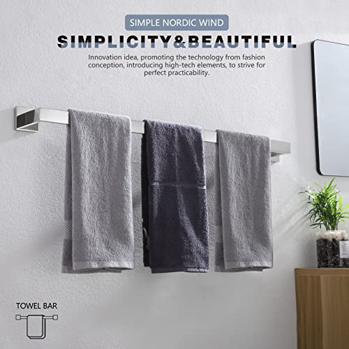 32 Inch Single Towel Bar