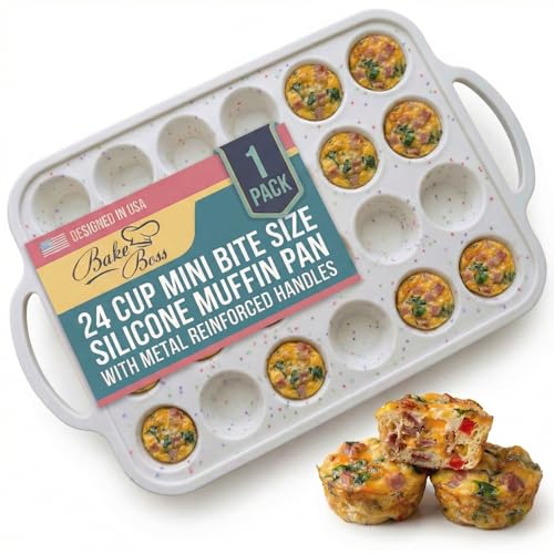 Silicone Mini Muffin Pan for Baking