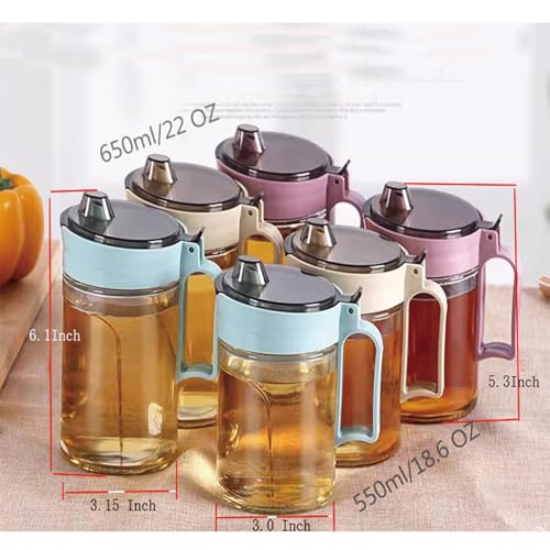 Olive Oil Vinegar Syrups Bottle Dispenser Cruet