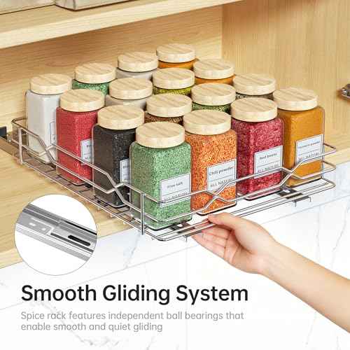 Pull Out Spice Rack