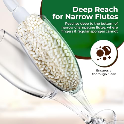 Wine Glass Cleaner Brush Soft Non