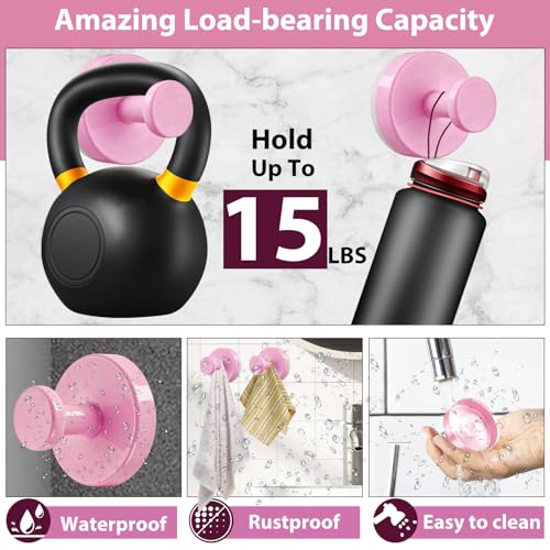 Suction Cup Hooks for Shower (2 Count)