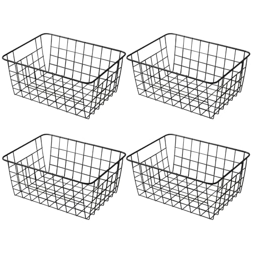 11" Upright Freezer Storage Baskets (4 Count)