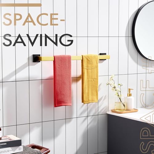 24 Inch Towel Bars for Bathroom Wall Mounted Kitchen Towel Rack Holder T