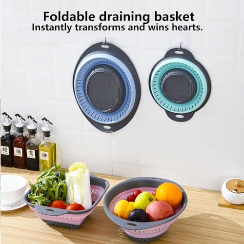 Collapsible Colander and Strainer (2 Count)