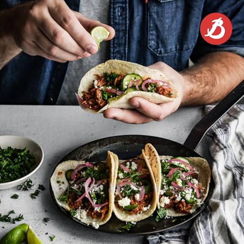 Blue Carbon Steel Crepe & Tortilla Pan