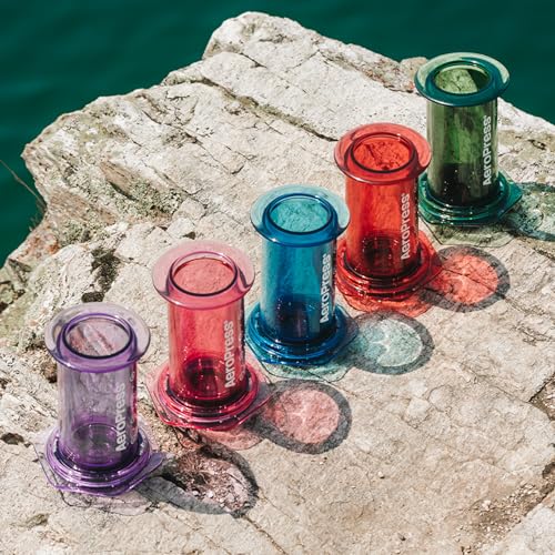 Clear Pink Coffee Press