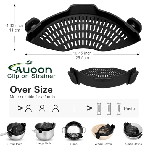 Pot Strainer Clip on Silicone