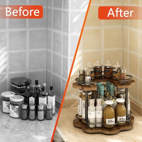 2 Tier Lazy Susan Organizer